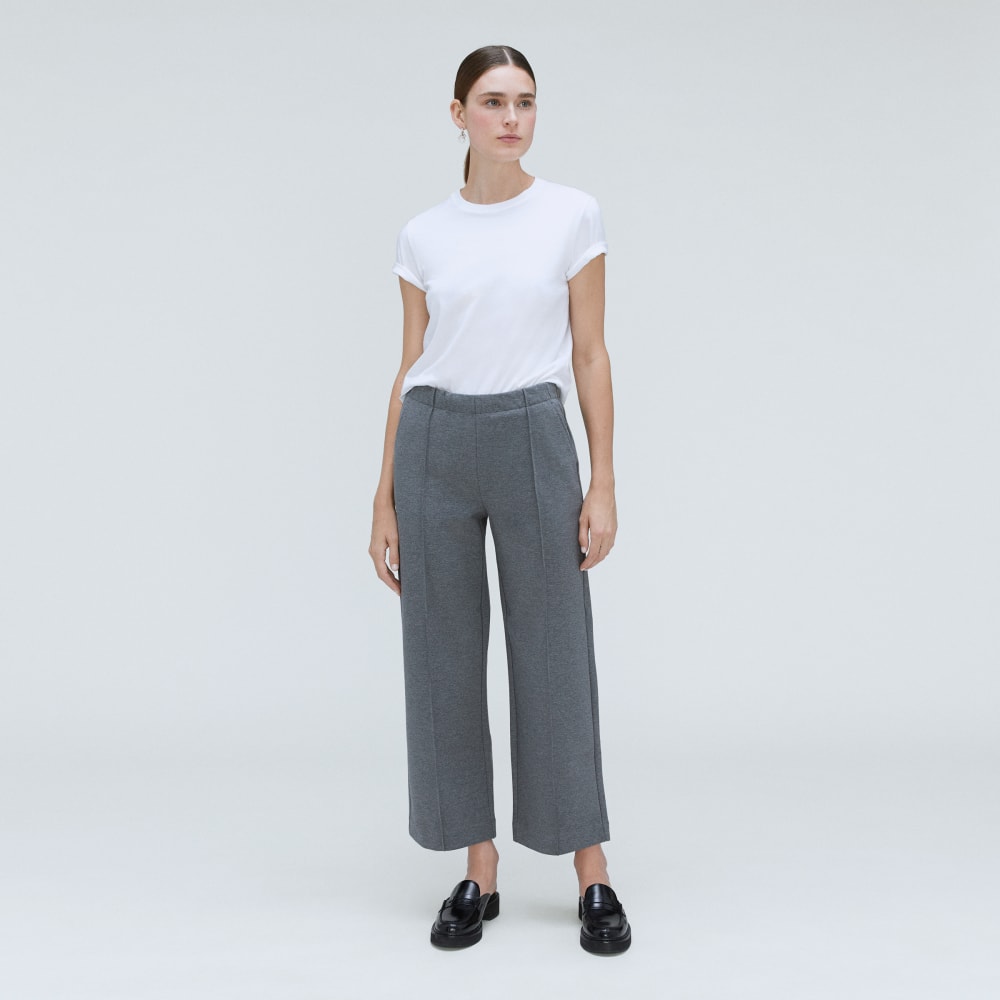 The Wide Leg Dream Pant® | Heathered Charcoal