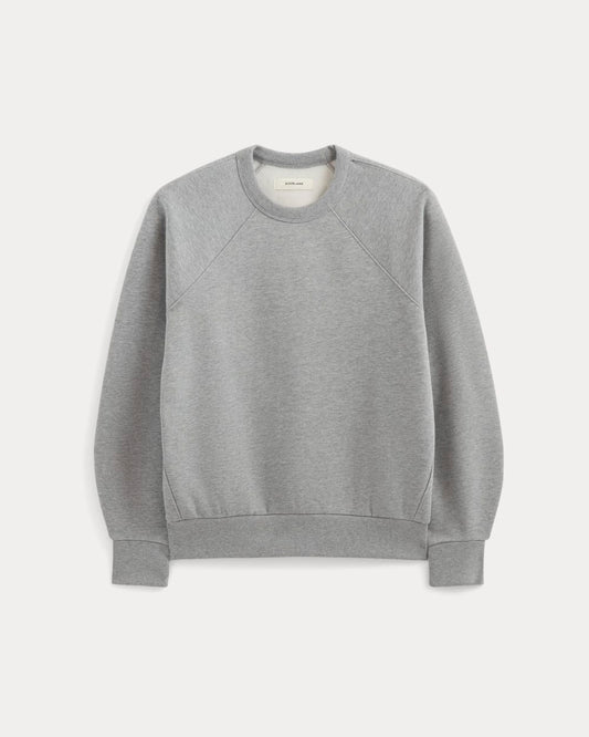 Luxe Fleece Raglan Crewneck | Vintage Heather Grey
