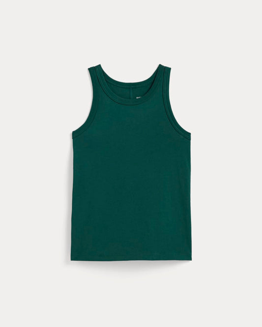 The Tank in Essential Cotton | Dark Sea