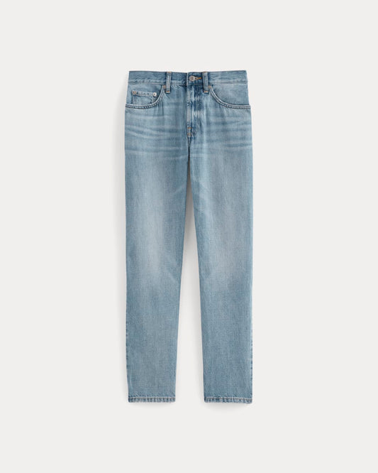 The Super-Soft Relaxed Jean | Weathered Blue