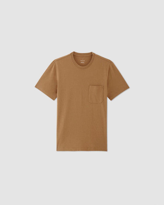 The Premium-Weight Pocket Tee | Uniform | Toasted Coconut