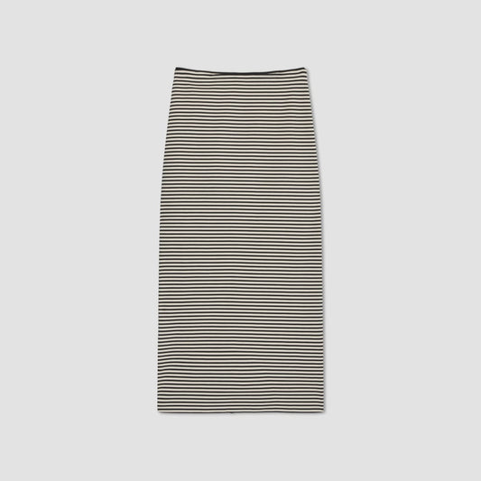 The Dream Maxi Skirt | Parchment / Black