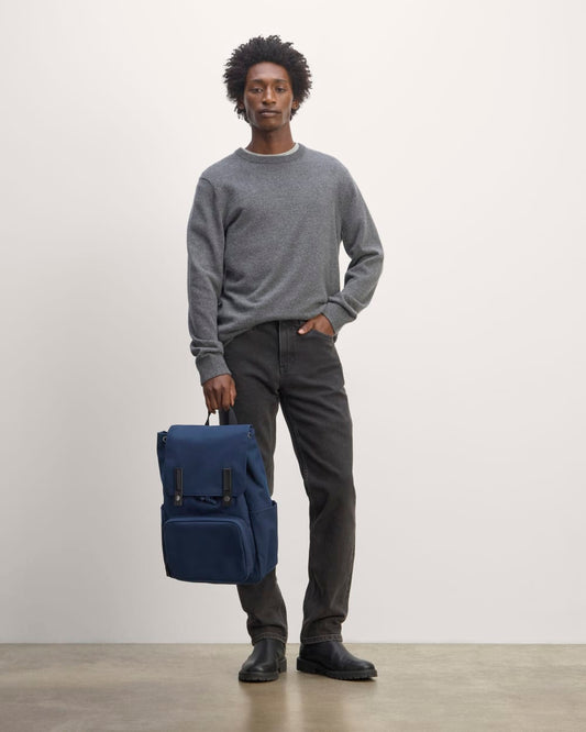 The Canvas Backpack | Navy