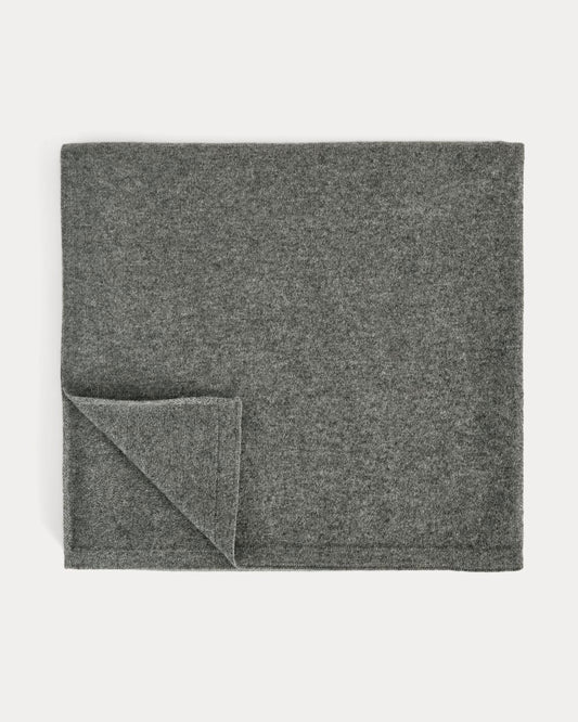 The Cashmere Scarf | Heather Charcoal