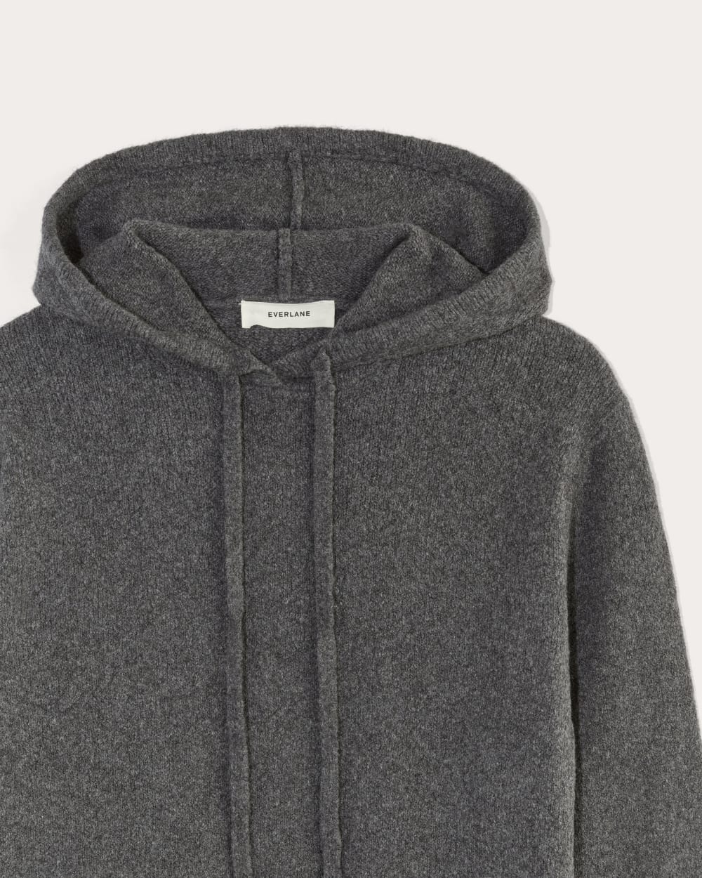 The Oversized Hoodie in Plush Cotton | Charcoal