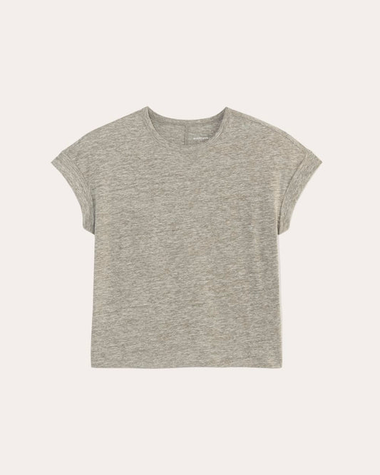 The Perform Tee | Heathered Grey / Olive