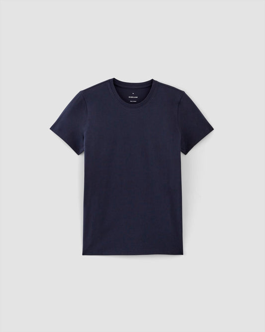 The Slim Crew in Essential Cotton | Navy