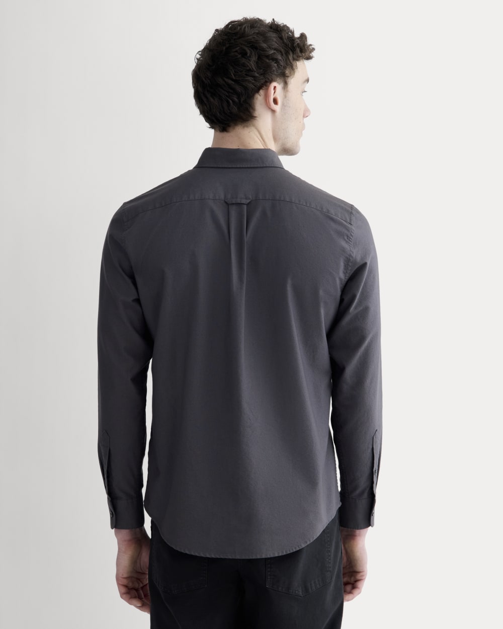 The Slim Oxford Shirt | Slate Grey | Standard