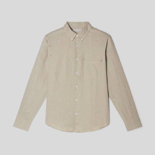 The Classic Shirt in Linen | Seagrass