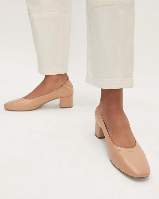 The Day Heel | Blush Tan