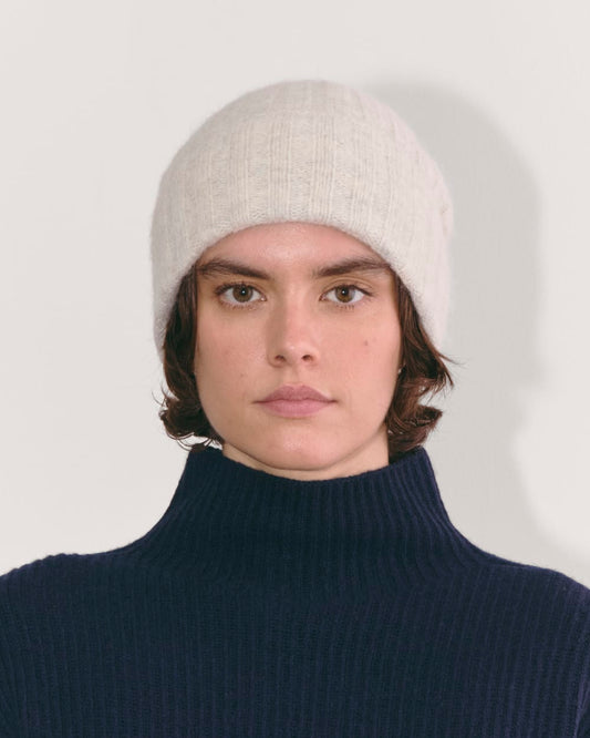 The Alpaca Beanie | Almond