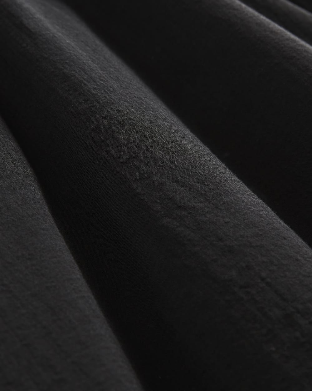 The Gauze Tiered Skirt | Black