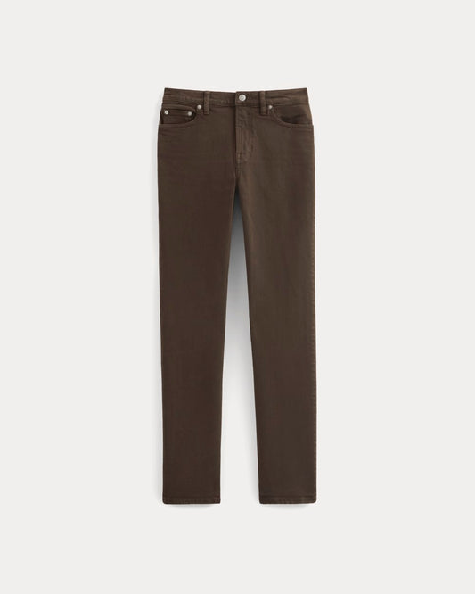 The Organic Cotton Straight-Leg Jean | Coffee Bean