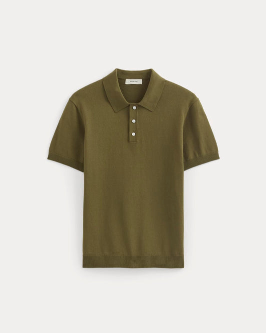 No-Sweat Polo | Olive