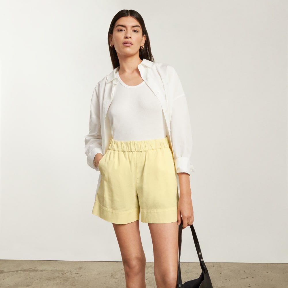 The Easy Short | Pastel Yellow