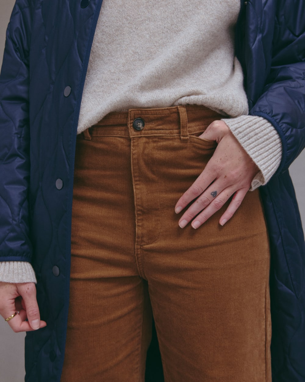 The Sailor Pant in Corduroy | Toasted Coconut