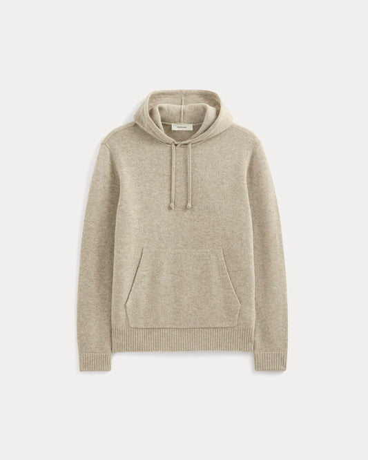 The Felted Merino Hoodie | Heather Gravel