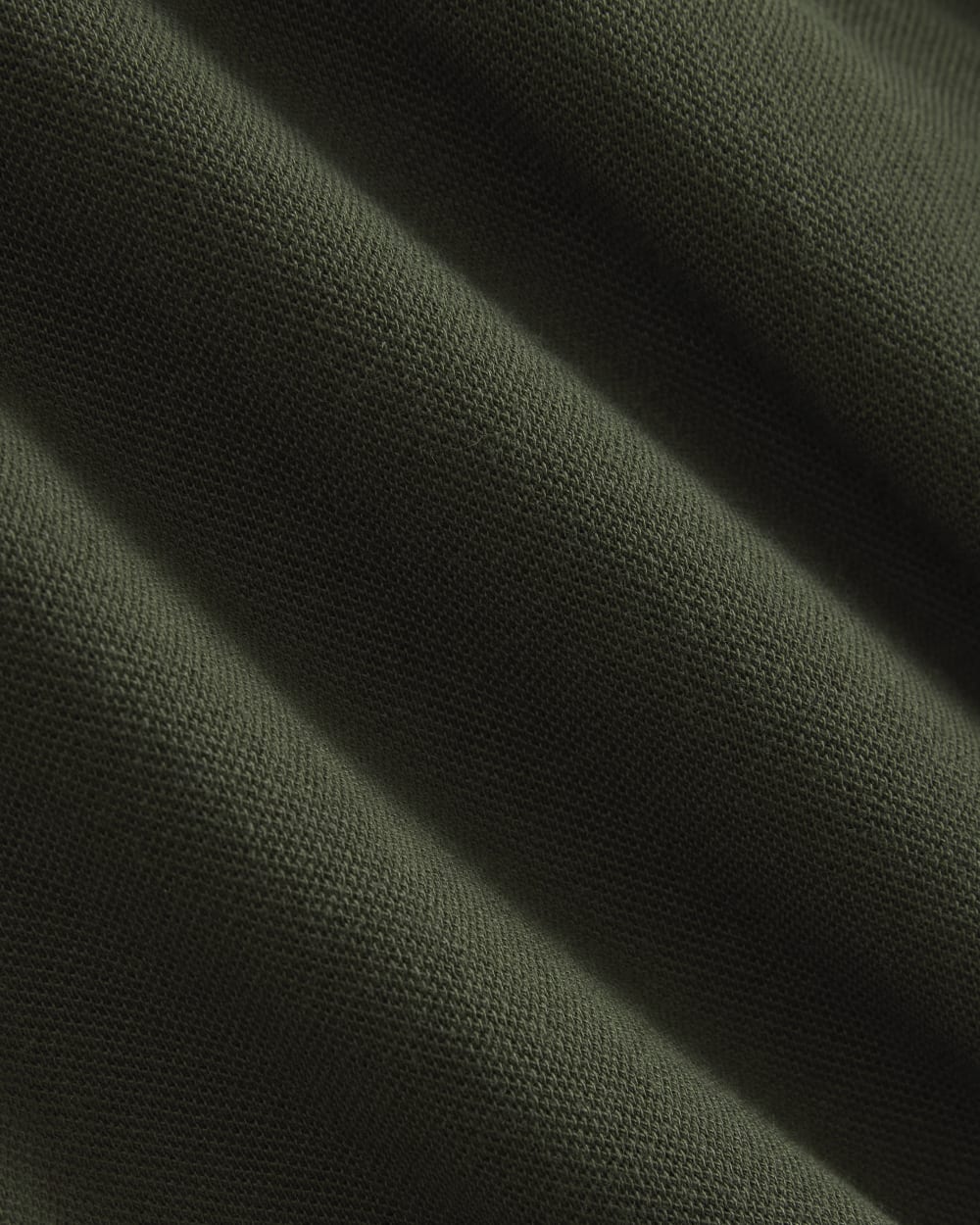 Oversized Pique Polo | Dark Green