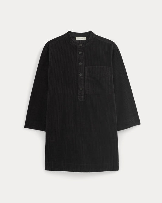 The Corduroy Mini Dress | Black
