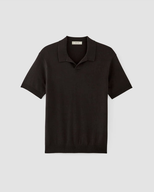 The No-Sweat Polo | Black