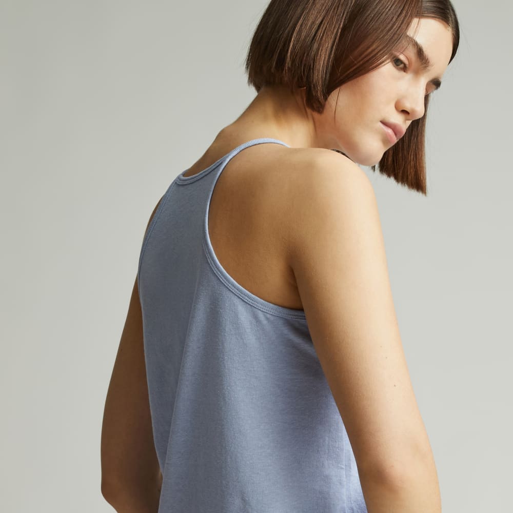 The Hemp Cutaway Tank | Periwinkle