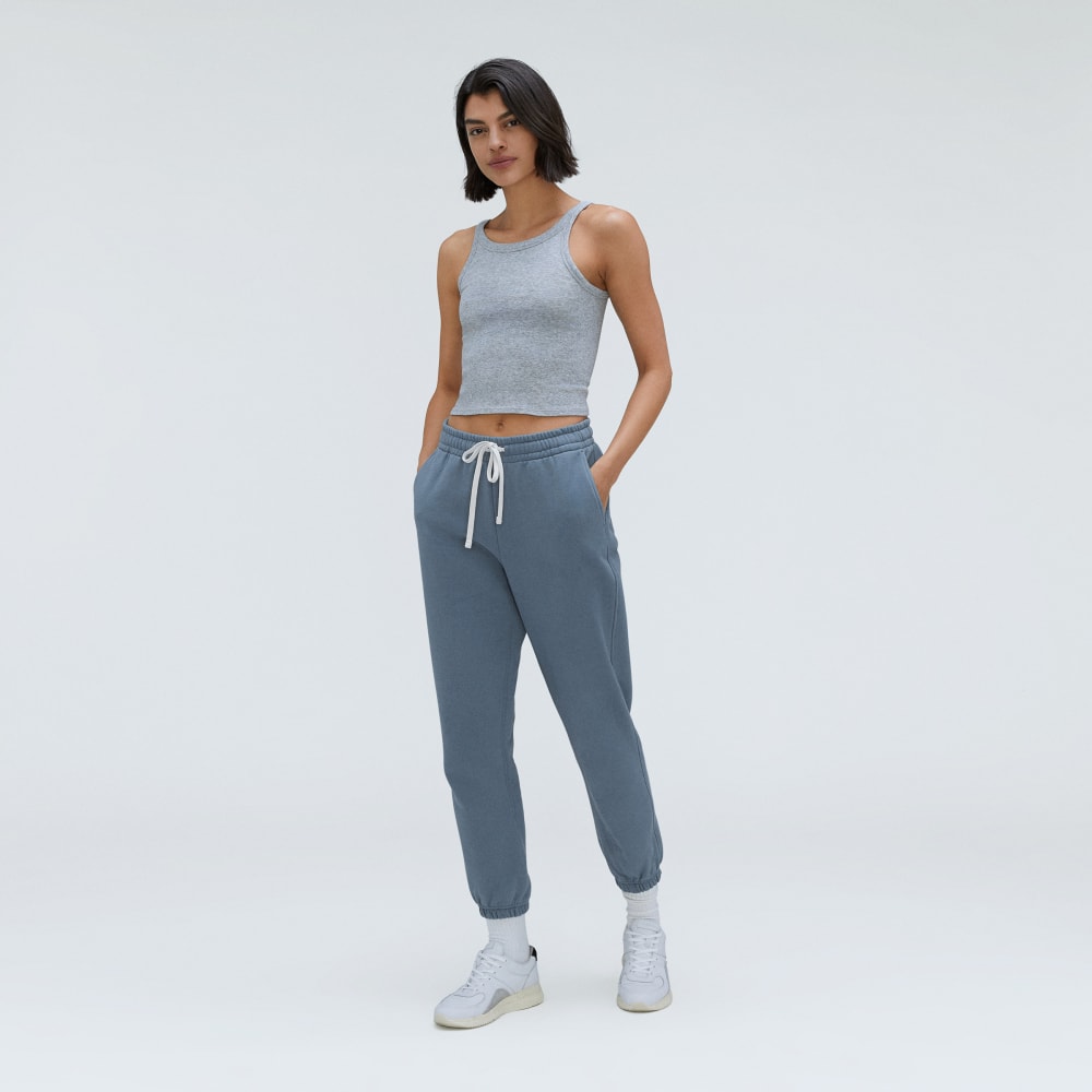 The Track Jogger | Faded Blue