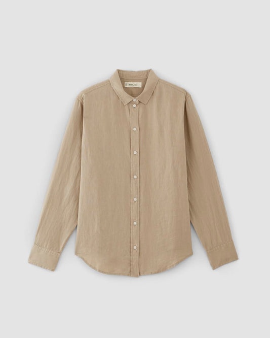 The Must-Have Shirt in Linen | Trench Coat Khaki