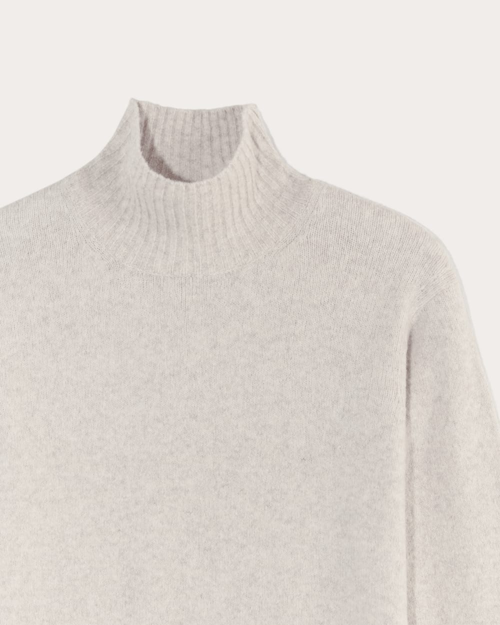 The Sweater Dress in Plush Cotton | Heathered Oat