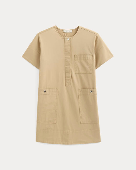 The Safari Mini Dress | Classic Khaki