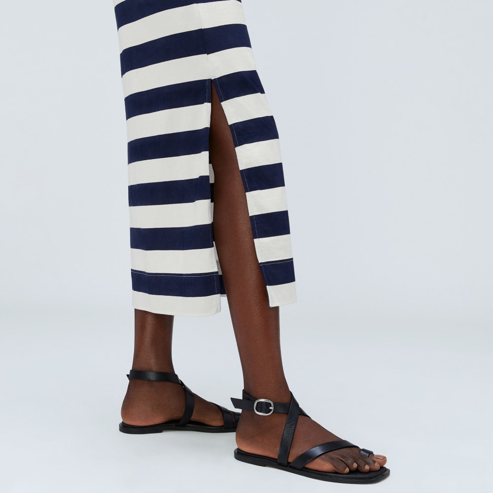 The Organic Weekend Maxi Dress | Navy / Canvas