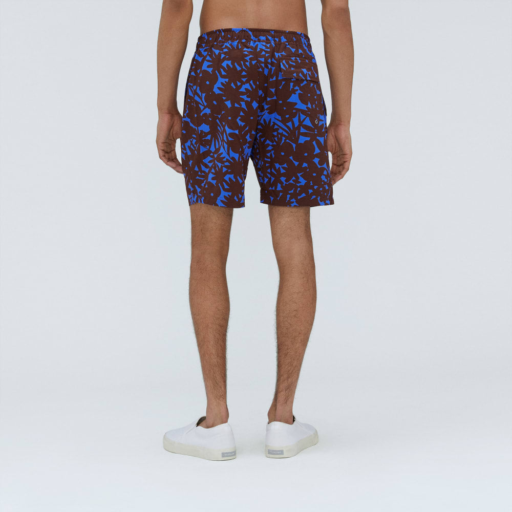 The ReNew Swim Short | Chicory Floral