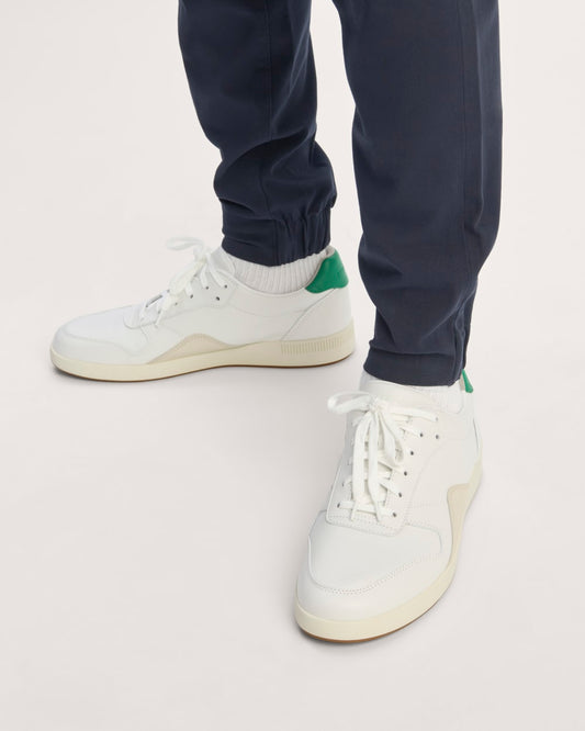 The Court Sneaker | White / Grass Green / Parchment