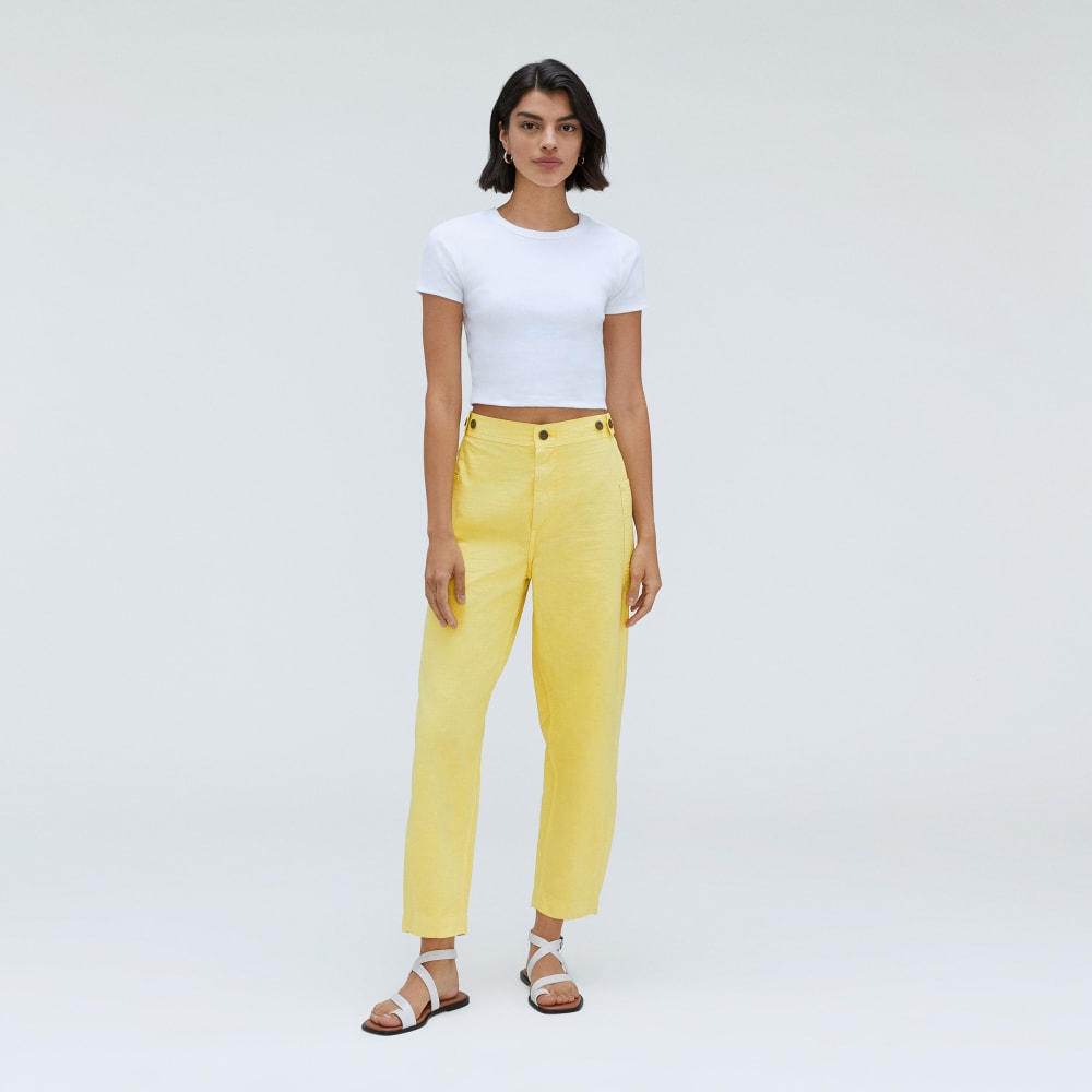 The Fatigue Barrel Pant | Lemon