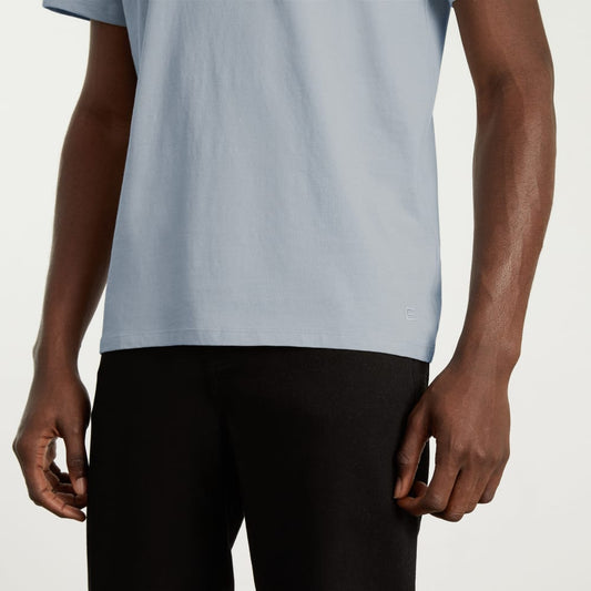 The Organic Cotton V-Neck Tee | Sky