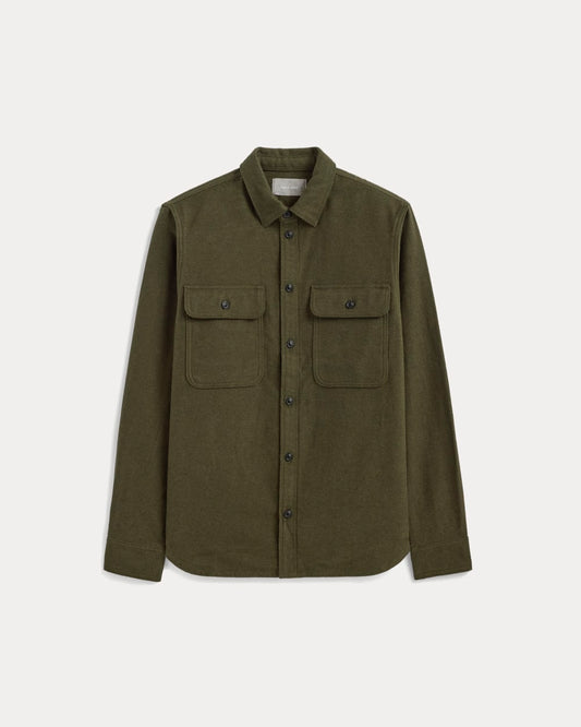 The Heavyweight Overshirt | Uniform | Heathered Green