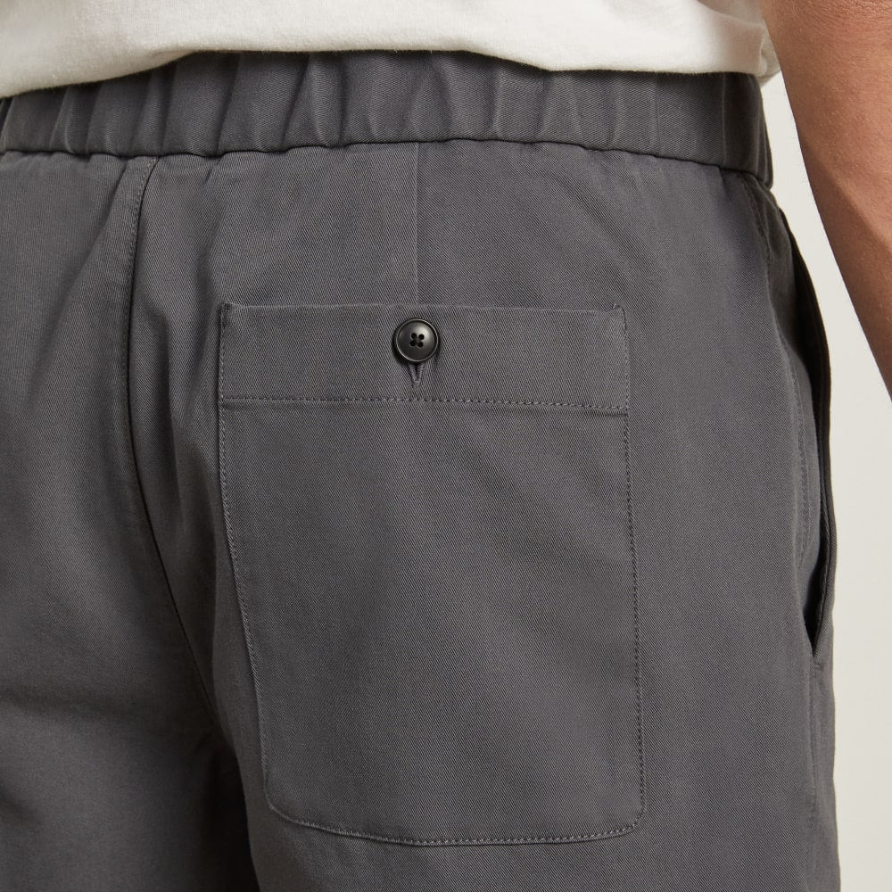 The Pull-On Performance Chino Short | Slate