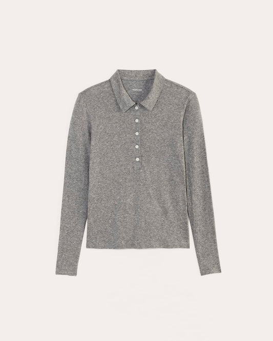 The Henley in Butterluxe | Heather Charcoal
