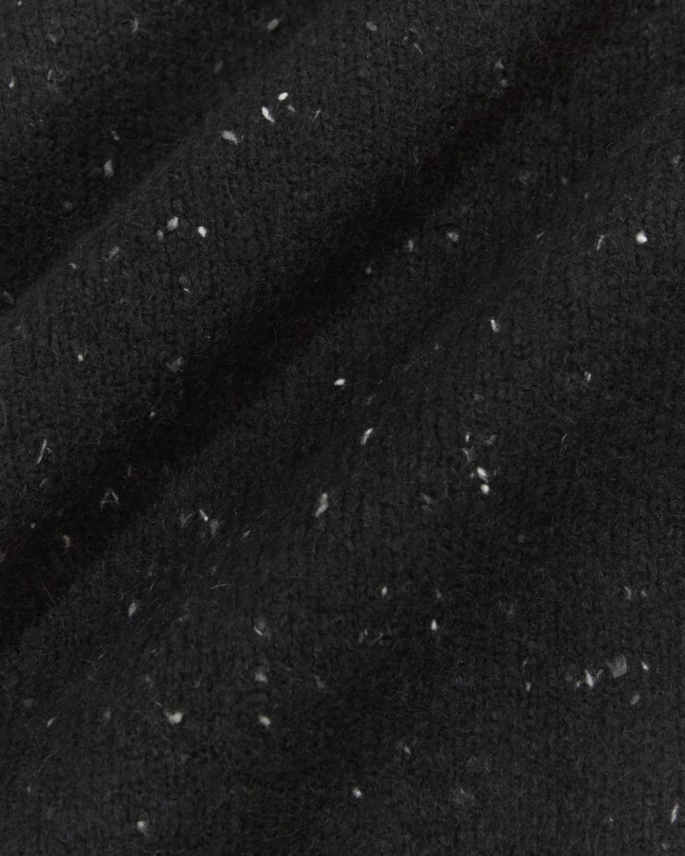 The Cocoon Crew in Plush Cotton | Black Confetti