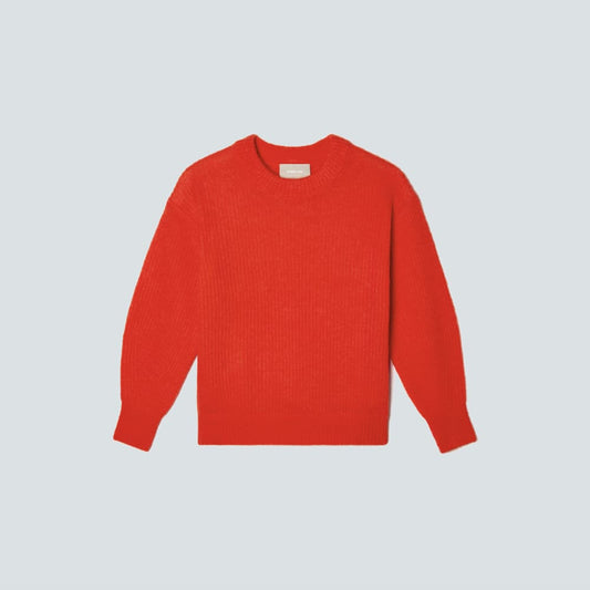 The Cocoon Crew in Alpaca | Red Orange