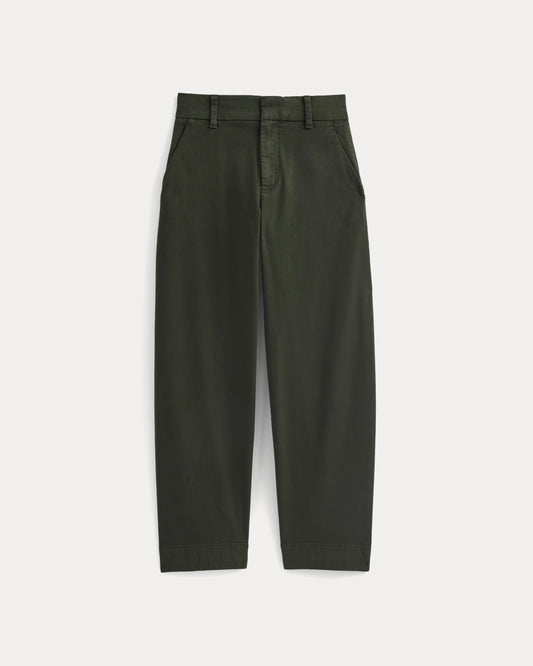 Cotton Twill Chino | Dark Green