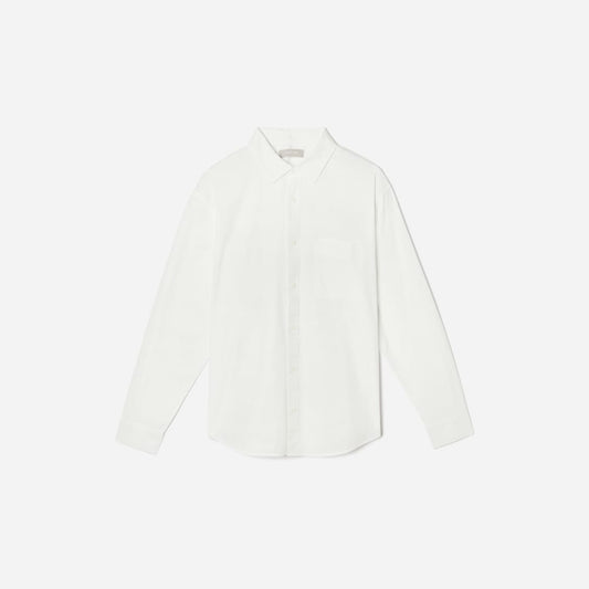 The Relaxed Poplin Shirt | White