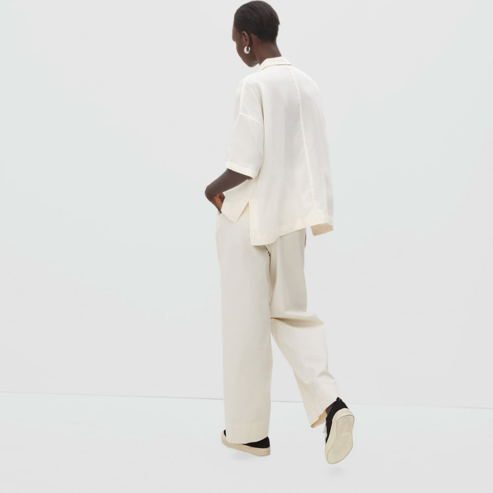 The Drapey Square Shirt | Bone