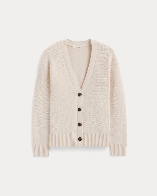 The Cotton Honeycomb Cardigan | Canvas