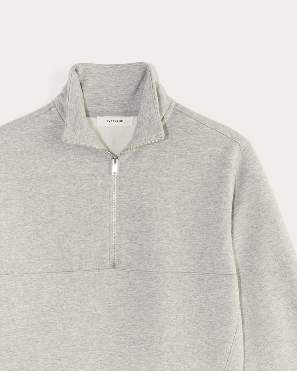 Luxe Fleece Half-Zip Sweatshirt | Heathered Grey