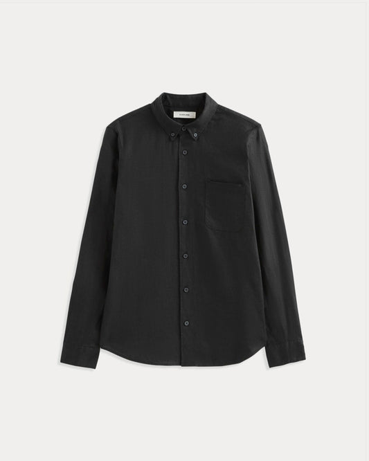 The Classic Shirt in Linen | Black