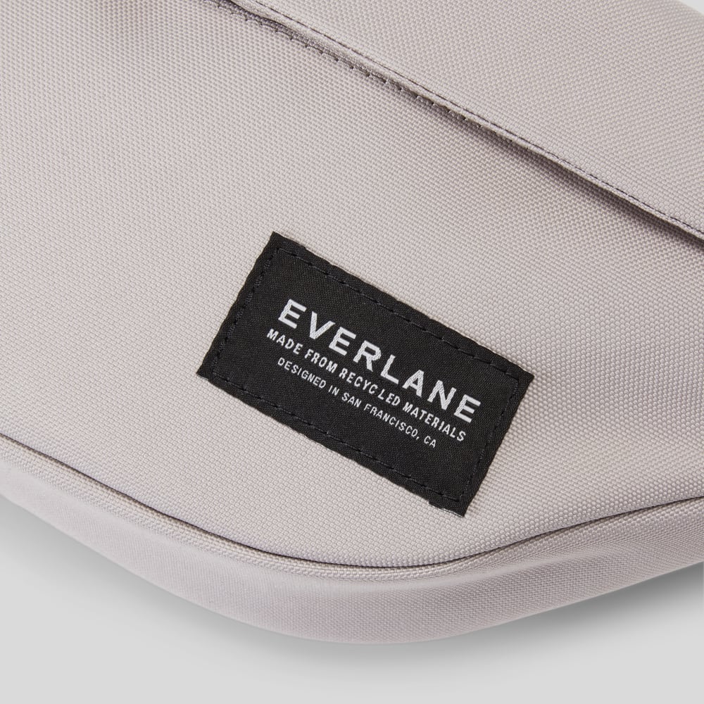 The Renew Transit Fanny Pack | Warm Quartz (with label)