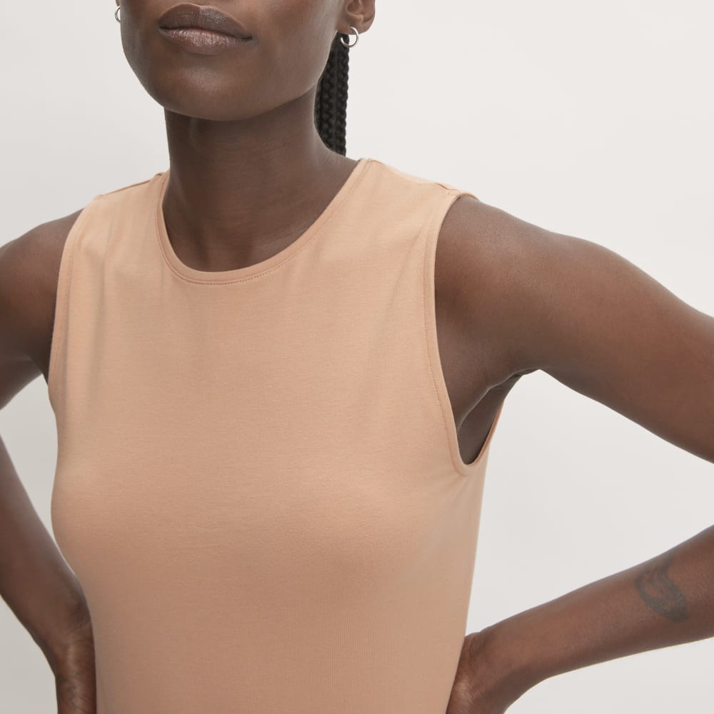 The Supima® Form Tank | Blush Pink