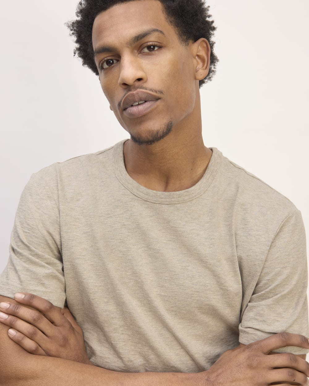 The Cotton Slub Crew | Oatmeal