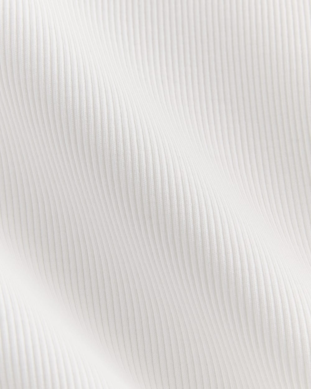 The ’90s Rib Tee | White