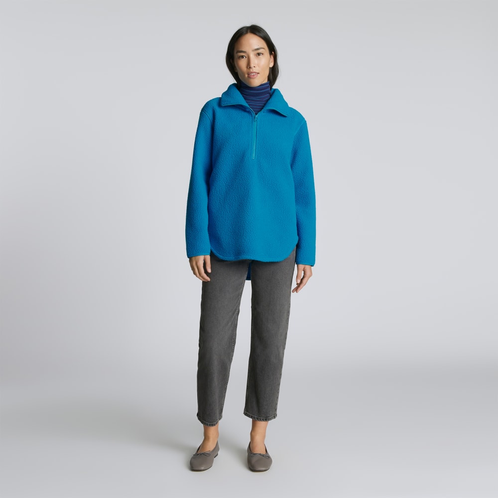 The ReNew Fleece Half-Zip | Horizon Blue